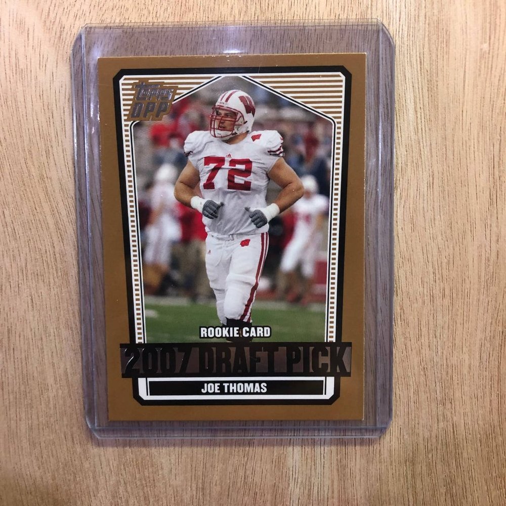 Joe Thomas RC - Topps Trading Card